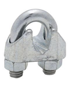 NH - Wire Rope Clip - Galv - .3725 (3/8" Dia Cable)