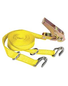 Keeper - Ratchet Tie Down - Cam Buckle w/"J" Hooks - 1000lb - 1"x16'