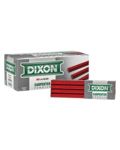 Dixon - Carpenter Pencil - Flat Barrel - Hard Lead 