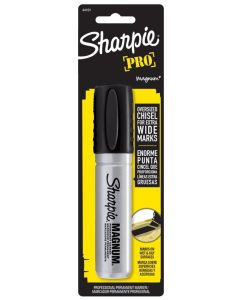 Sharpie - Pro Permanent Marker - Extra Wide Chisel Point - Black
