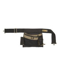 CLC - Tool Works™ - Tool Belt - Single-Side Fabric Pouch - 1 Hammer Loop - 5 Pocket - #1245