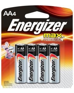 Energizer Max - AA Alkaline Battery 4PK