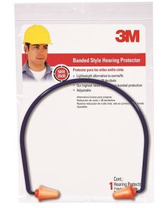 3M - Ear Protection - Banded Style Ear Plugs  (28dB) 