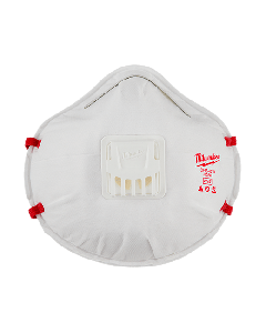 Milwaukee - Respirator Mask w/Valve - Particulate N95 - Disposable - 1ct