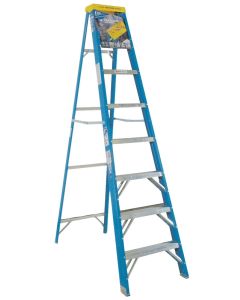 Werner - Step Ladder - Fiberglass - Type 1 - 250lb - 8' 