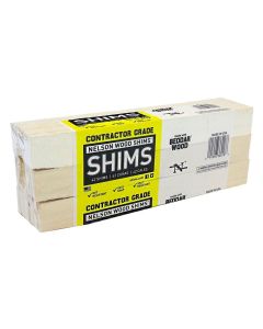 Wood Shims -Easy Snap - Full Cut 12" - 42ct