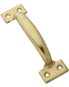 NH - Door Pull - Utility - Brass - 6.5"