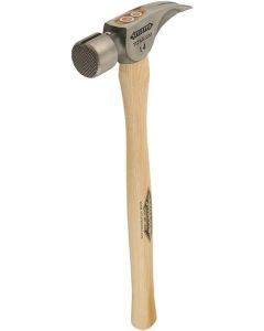 Stiletto - 14oz Titanium Tibone Framing Hammer - Straight Hndl/Milled Face - #TI14MS