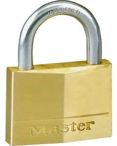 ML - Padlock - Brass 2" - Keyed - 5-Pin Cyliner - 9/32 Shackle - 1ct