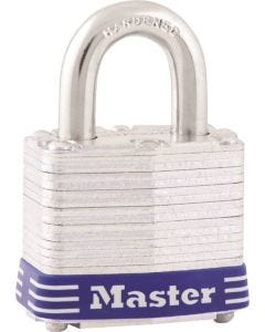 ML - Padlock - Blue Bumper - 1-1/2 - 9/32 Shackle - 1ct