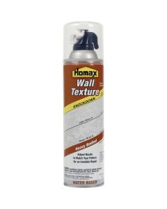 Homax - Spray Wall Texture - Water Based - Heavy Body Knockdown - 20oz