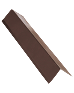 Edge Flashing - 1"x3"x10' - 28Ga - Brown