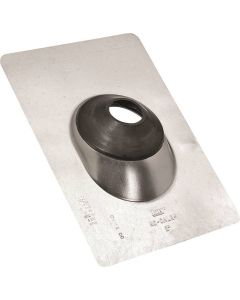 Pipe Flashing - All-Flash No-Caulk - Galv Steel - 3" Pipe - 11"x14.5"