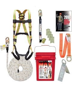 Super Anchor Safety - Harness - "Max" Fall Protection Bucket Kit - #ARS3001