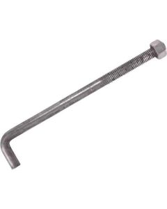 Foundation Anchor Bolt - 5/8"x10" - Brite