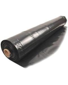 Polyethylene Sheeting - Black - 6Mil - 12x50