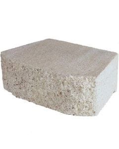 Concrete - Wall Block - Windsor Tri Plane - 4"Hx12"Wx7"D - Gray