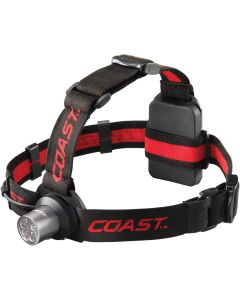 Coast - Headlamp - AdjustableBeam -  LED 305 Lumens - AAA Batteries