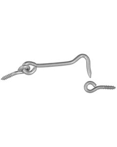 NH - Hook & Eye - Zinc - 3" - 2ct