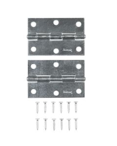 NH - Hinge - Narrow Fixed Pin - Zinc - 3" 