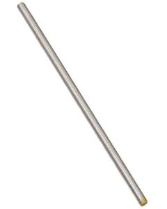 Threaded Rod - Coarse - Zinc - 3/8" - 16tpi x 24"  