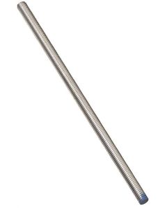 Threaded Rod - Coarse - Zinc - 1/2" - 13tpi x 24"  