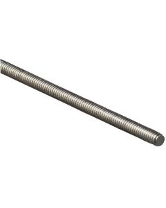 Threaded Rod - Coarse - Zinc - 1/4" - 20tpi x 36" 