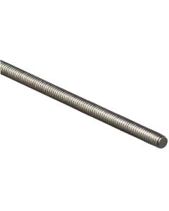 Threaded Rod - Coarse - Zinc - 1/4" - 20tpi x 36" 