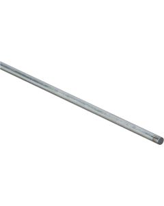 Steel - Rod - Rnd Smooth - Zinc - .19"x36" 