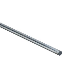 Steel - Rod - Rnd Smooth - Zinc - .3725"x36"