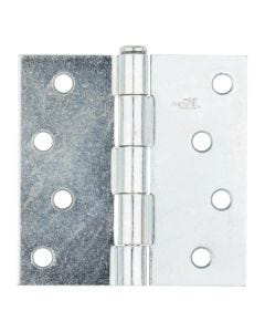 NH - Hinge - Broad Loose Pin w/Fasteners - 4" - Zinc