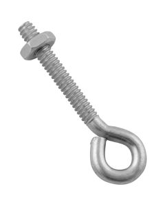 NH - Eye Bolt w/Hex Nut - Zinc - .19x2 (3/16X2") 