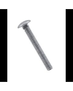 Carriage Bolt - Galv - 1/4"x1"
