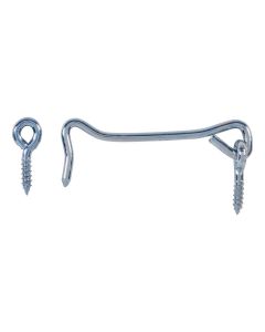 NH - Hook & Eye - Zinc - 4" - 1ct