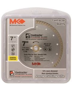 MK Diamond - Circular Blade - Wet/Dry - 7"x.09" - 5/8" or 7/8" Arbor