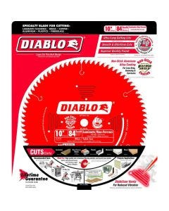 Diablo - TiCo™ - Circular Blade - Non-Ferrous/Laminates - 10" x 84T - 5/8" Arbor 