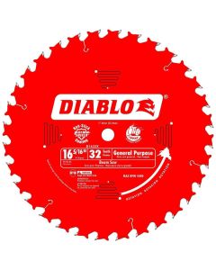 Diablo - TiCo™ - Circular Blade - General Purpose - 16-5/16" x 32T - 1" Arbor 