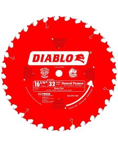 Diablo - TiCo™ - Circular Blade - General Purpose - 16-5/16" x 32T - 1" Arbor 