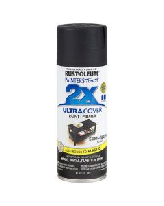 Spray Painter's Touch 2X Semi-Gloss Black