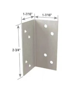 MiTek - A3-TZ - Framing Angle 3" - 1-1/2x2-3/4" - 18Ga - Triple Zinc (Ref# A23Z)