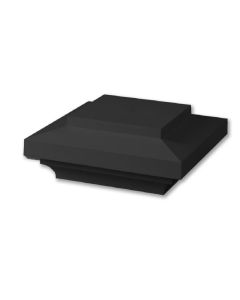 Azek - TimberTech - Classic Composite - Post Cap - Island - 5.5" - Black