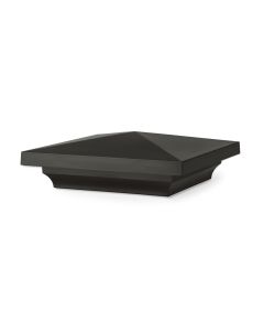 TimberTech - Classic Composite - Post Cap - Pyramid - 5.5"x5.5" - Matte Espresso