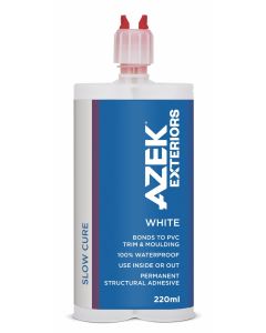 Azek Trim - Adhesive - Slow Cure - White - 220ML