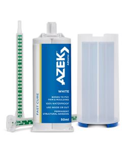 Azek Trim - Adhesive - Fast Cure STR Kit - White - 50ML