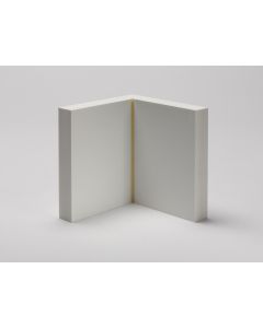 Azek Trim - Traditional - Cornerboards with 5/4" J-Channel - 1x4x4-20