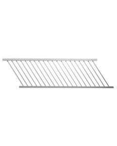 TimberTech - Impression Rail Express Universal - Stair Panel - w/37° Bracket - White - 36"x8'