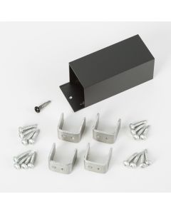 TimberTech - Impression Rail Express - Glass Level Bracket Kit 22.5° - Black