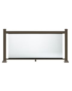TimberTech - Impression Rail Express - Glass Panel Bracket Kit - Bronze - 6'