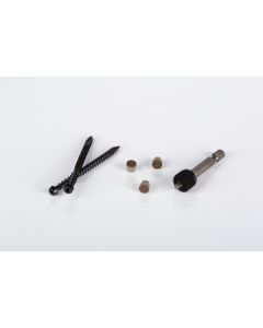 Cortex - Screw & Plug System - TimberTech - Legacy - 2-1/2" Screws - Mocha - 100LF