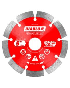 Diablo - Masonry Cut-Off Disc - Diamond Segmented - 5"